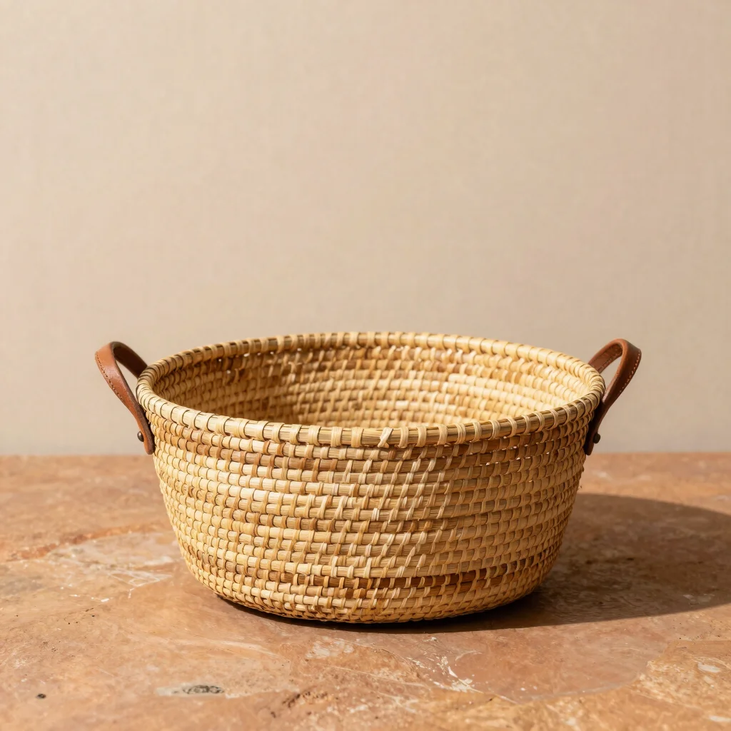 Handwoven Bolgatanga Market Basket