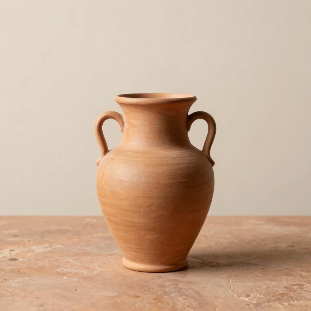 Terracotta Clay Water Vessel